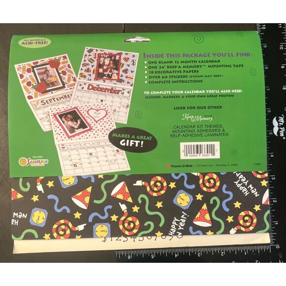 Keep A Memory DIY Calendar Kit Holiday Assortment 3301 crafting scrapbooking - Picture 2 of 6